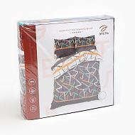 Постельное белье "Этель" дуэт Урбан 143х215 см - 2 шт., 240х220 см, 70х70 см - 2 шт., 100% хлопок, бязь 125 г/м²