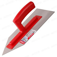 08145 Гладилка Зубр пластмассовая ручка, с уголком 130*280мм