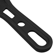 Ключ разводной Denzel 155 мм, CrV, кованый, укороченная рукоятка