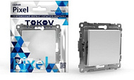 Выключатель 1-кл. СП Pixel 10А IP20 механизм бел. TOKOV ELECTRIC TKE-PX-V1-C01