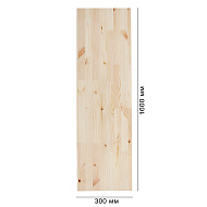 Мебельный щит 18*300*1600мм Сорт В