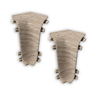 203 Угол внутренний Лексида 55мм Дуб беленый (2шт/блистер)