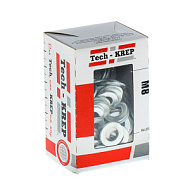 Шайба Tech-Krep DIN125а плоская оцинкованная М8 200шт/коробка