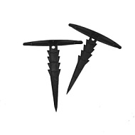 Колышек д/крепления укрывного материала и пленки 13 см Т-образный 10 шт пластик 'Урожайная сотка' PN-2