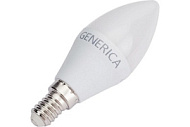 1647620 Лампа светодиодная C35 12Вт свеча 4000К E14 230В GENERICA LL-C35-12-230-40-E14-G