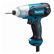 Шуруповерт ударный Makita TD 0101F 230Вт, 0-3200уд/мин, 6-ти гран 6.35, 0.99кг, коробка, подсветка