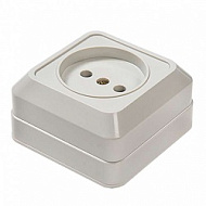 Розетка 1-м ОП IN HOME BOLLETO 7022 16А IP20 бел. ASD