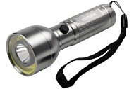Фонарь ручной ФАZА AF6-L3W/L2W-ti 3Вт COB+2Вт LED 3хAAA, корпус: алюм