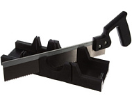 225305 Стусло Sparta пластиковое 300х65 мм, пила 300 мм