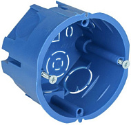 Коробка установочная С3 d68x45 для твердых стен (с саморезами) GENERICA