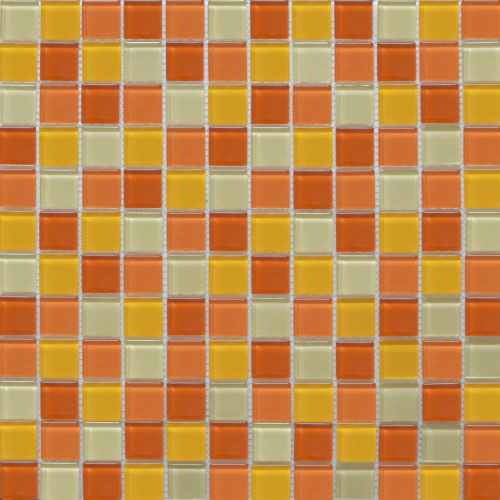 Мозаика Elada Mosaic желто-оранжевый 327*327*4мм