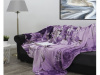 Плед Absolute микрофибра Лилии сиреневые 150*200см