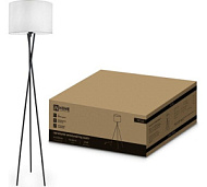 1771152 Светильник напольный ТНО 04Б 60Вт E27 230В на основании под лампу бел. IN HOME 4690612048246