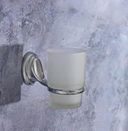 Стакан стеклянный матовый Штольц Stölz «Шарм», с держателем