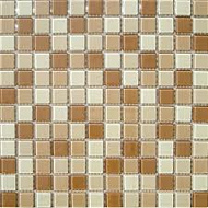 Мозаика бежево-коричневый микс Elada Mosaic 327*327 мм