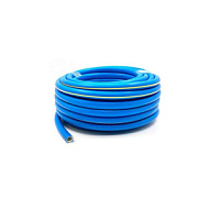 Шланг резиновый армированный, 19х25-1,0 - ВГ., бухта 25 м (синий с жёлтой полоской) ТЭП Вихрь