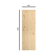 Мебельный щит 18*400*1000мм Сорт В