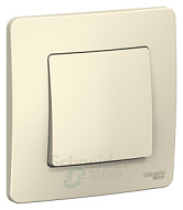 1210294 Выключатель 1-кл. СП BLANCA (сх.1) 10А 250В молоч. SchE BLNVS010102