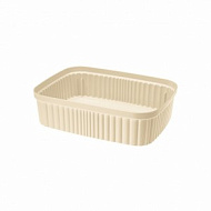 Корзина для хранения VELVET 36  х 26,5 х 7.0 см, 5,5  л, светло-серая