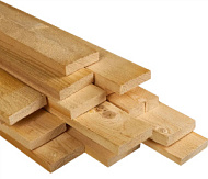 Доска обрезная естественной влажности 25*100*3000мм