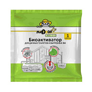 BIOWC5 Биоактиватор для дачных туалетов и септиков, 5 гр., таблетка, универсальный