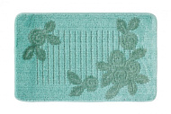 CLC 201811 Коврик для ванной комнаты BOMBINI CLASSIC бирюзовый 50*80см