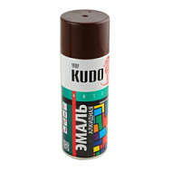 Эмаль алкидная KUDO, аэрозоль, 520мл, коричневая KU-1012