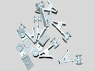 Зажим шторный MAGELLAN на потолочный карниз белый (20 шт)