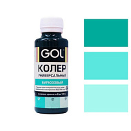 Паста колеровочная GOL  0,1л №58  бирюзовый /12/