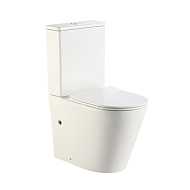 CO-3906 Унитаз-компакт Triton-Pro Corso, выпуск горинзонтальный, 2 режим, сиденье дюропласт