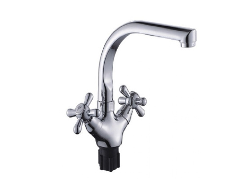 B69-301 Смеситель для кухни Эверест, хром, высокий излив