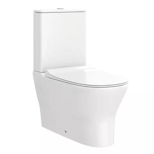 Унитаз напольный Vinchi Rietti  безободковый с быстросъемным сиденьем микролифт