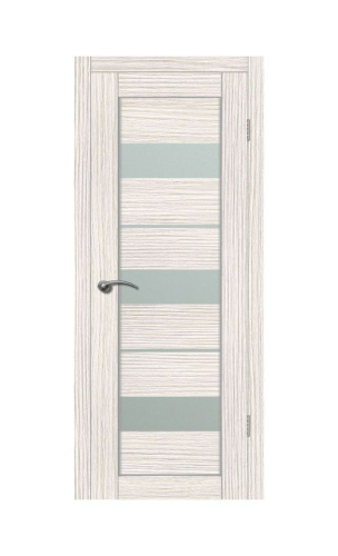 Дверное полотно остеклённое VellDoris Duplex 2000*600мм дуб белый