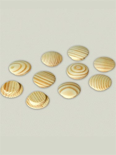 Заглушка деревянная 12 мм / 10 шт в упаковке