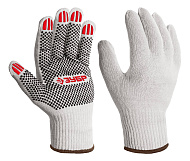 11440-XL Перчатки ЗУБР ОПТИМА х/б с ПВХ покрытием (точка), 10 класс , XL