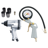 120105 FUBAG Набор пневмоинструмента GP158/312 (гайковерт + пневмопистолет для накачки шин)