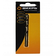 Сверло Вихрь по металлу 10 мм, P6M5 (1 шт. в блистере) 73/10/6/6