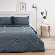 Комплект постельного белья "Экономь и Я" 2 сп "Эстет" 60г/м2, микрофибра