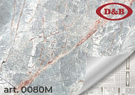 Пленка самоклеящаяся D&B 0,45*8м мрамор светлый Campan  /20