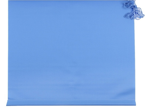 Рулонная штора цв.СИНИЙ 140*160