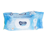 Бумага туалетная влажная AURA ULTRA COMFORT 80шт