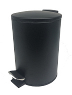Ведро для мусора My Space 5л, черный матовый, с педалью SW6876PBL-5L
