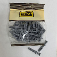 Дюбель-гвозди для плинтуса 6х30мм "Идеал" (50шт)