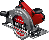 ПД-75 Пила дисковая ЗУБР, 90°-70 мм, диск 210 мм, 2000 Вт