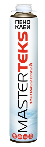 Пена-клей Master Teks  профессиональная, ультрабыстрая750 мл