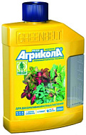 Удобрение Агрикола-аква для декоративнолистных растений Грин Бэлт 0,25 л