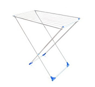 П6524 Сушилка для белья напольная Ника 10м, белый/хром 100*55*96 мм