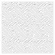 Плита потолочная прессованная белая 4К (уп 2м2)