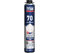 Пена монтажная TYTAN 70 профессиональная, летняя, 870мл