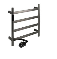 Полотенцесушитель электрический KRAFTTE 44040 Графит лесенка на 4 перекладины